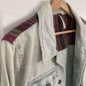 Bohemian Free People Denim Jacket